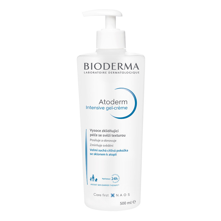 Zobrazit detail výrobku Bioderma Hydratační gelový krém pro suchou až atopickou pokožku Atoderm (Intensive Gel-Cream) 500 ml