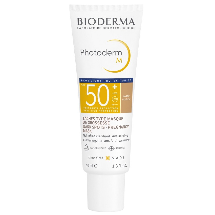 Bioderma Ochranný tónovací gelový krém SPF 50+ Photoderm M (Cream) 40 ml Tmavý