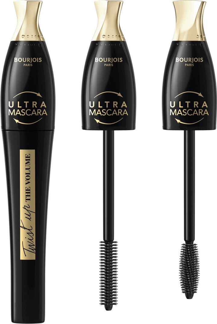 Bourjois Objemová a predlžujúca riasenka (Twist Up The Volume Mascara) 8 ml 001 Ultra Black