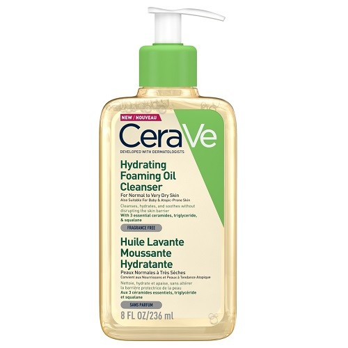 Zobrazit detail výrobku CeraVe Čisticí pěnící olej s hydratačním účinkem (Hydrating Foaming Oil Cleanser) 473 ml