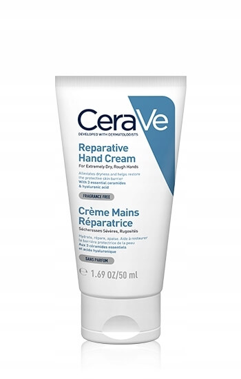 CeraVe Regeneračný krém na ruky (Reparative Hand Cream) 50 ml + 2 mesiace na vrátenie tovaru