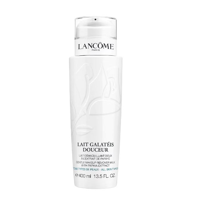Lancôme Weichmachende Reinigungsflüssigkeit Galatéis Douceur (Gentle Makeup Remover Milk With Papaya Extract) 400 ml