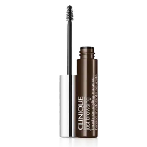 Clinique Tónovacie 24H farba na obočie Just Browsing (Brush-On Styling Mousse) 2 ml Deep Brown