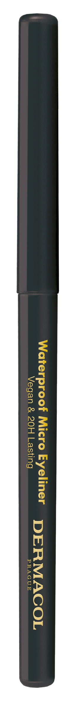 Dermacol Automatická ceruzka na oči (Waterproof Micro Eyeliner) 01 Black