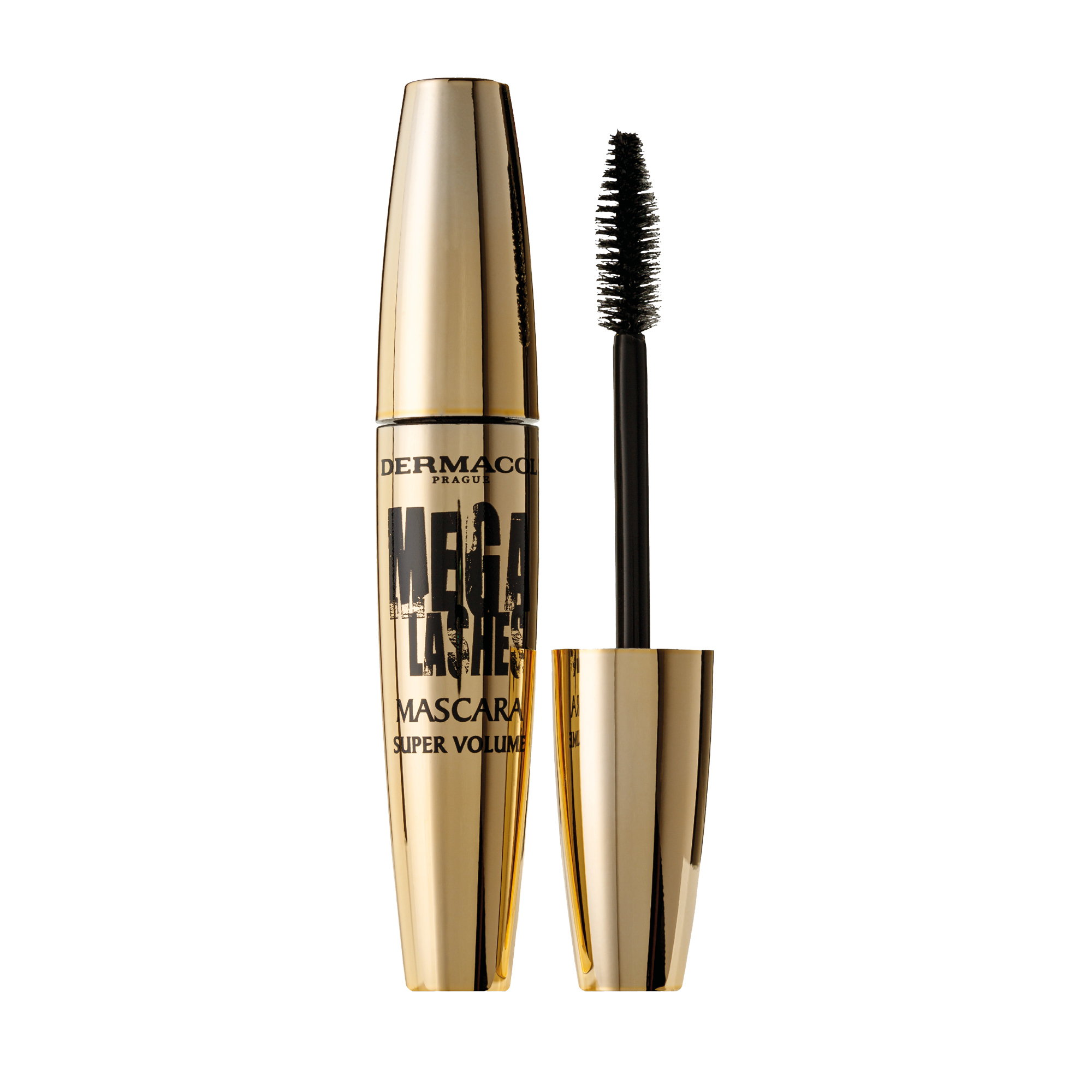 Dermacol Riasenka pre super objem s panoramatickým efektom Mega Lashes (Mascara Super Volume) 13 ml Black