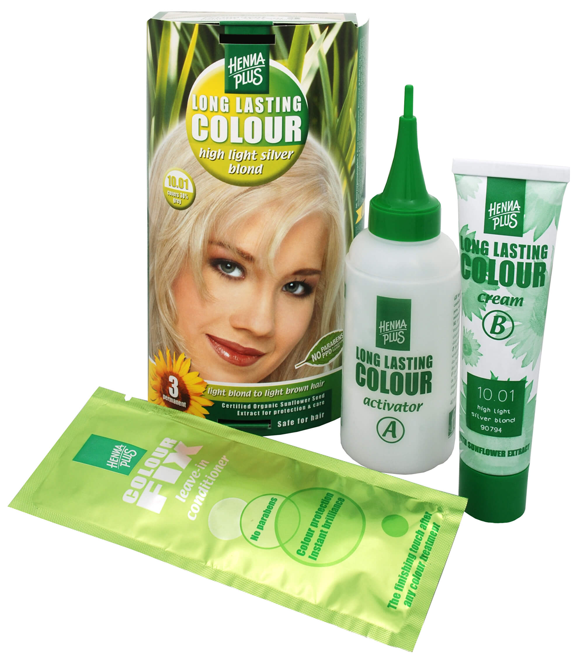 Zobrazit detail výrobku HennaPlus Dlouhotrvající barva na vlasy 100 ml (Long Lasting Colour) 6 Tmavá blond