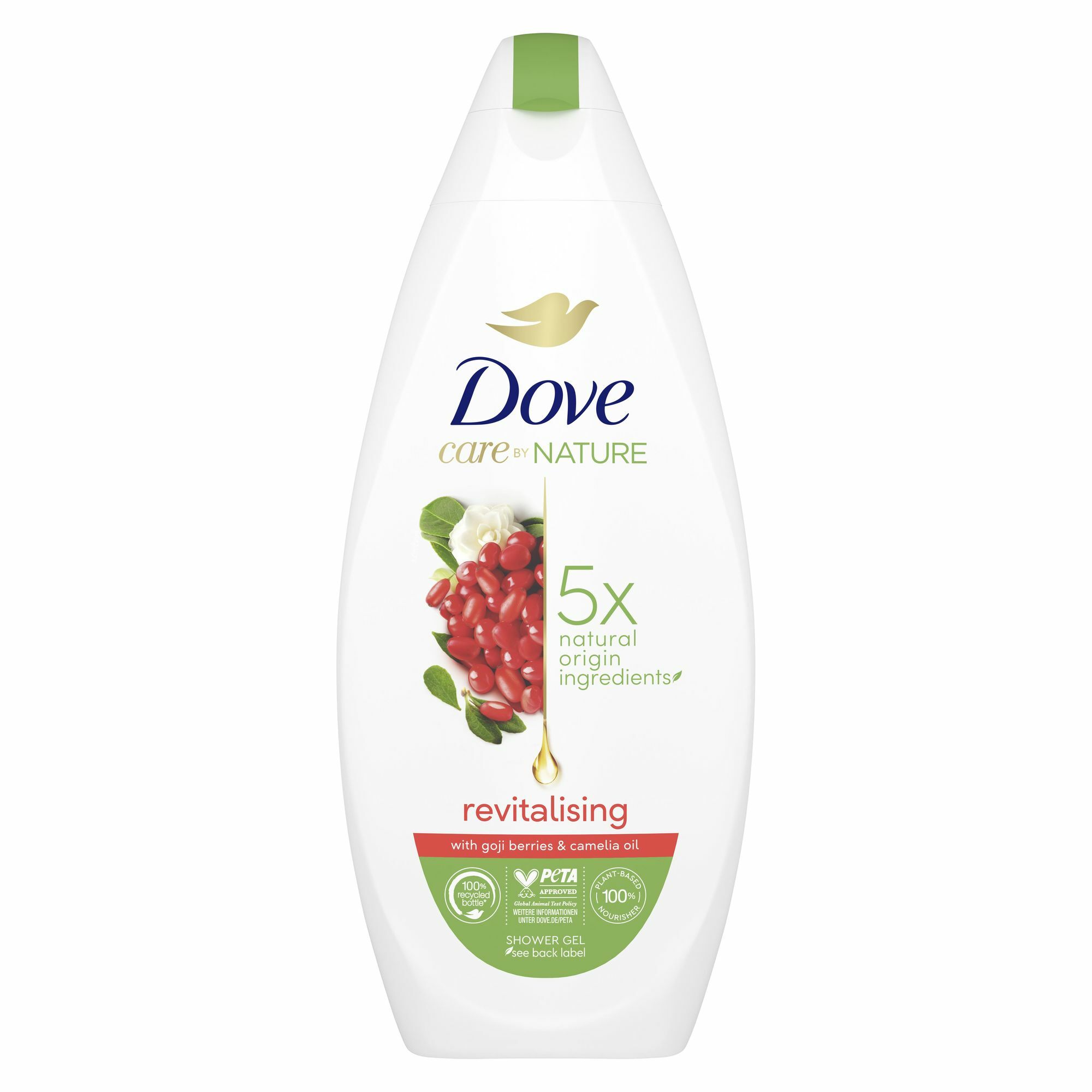 Levně Dove Sprchový gel Revitalising with Goji Berries & Camelia Oil (Shower Gel) 225 ml