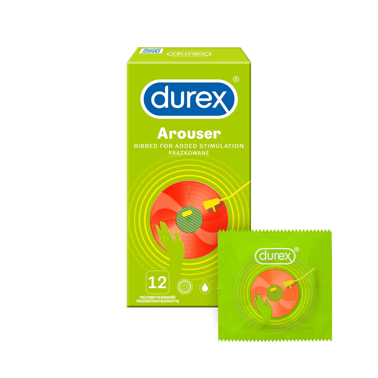 Durex Kondomy Arouser 12 ks