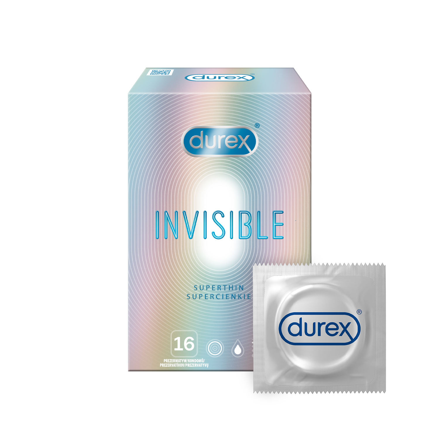 Zobrazit detail výrobku Durex Kondomy Invisible 16 ks