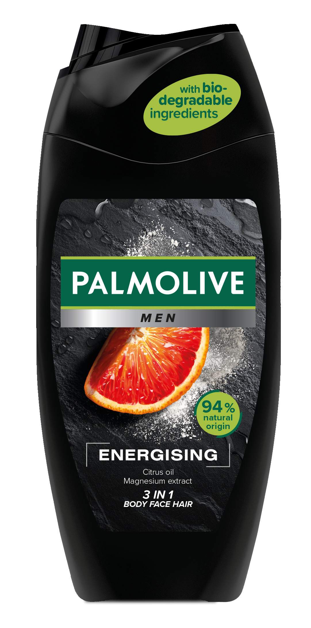 Palmolive Energizující sprchový gel pro muže 3v1 na tělo a vlasy For Men (Energising 3 In 1 Body, Hair, Face Shower Shampoo) 250 ml