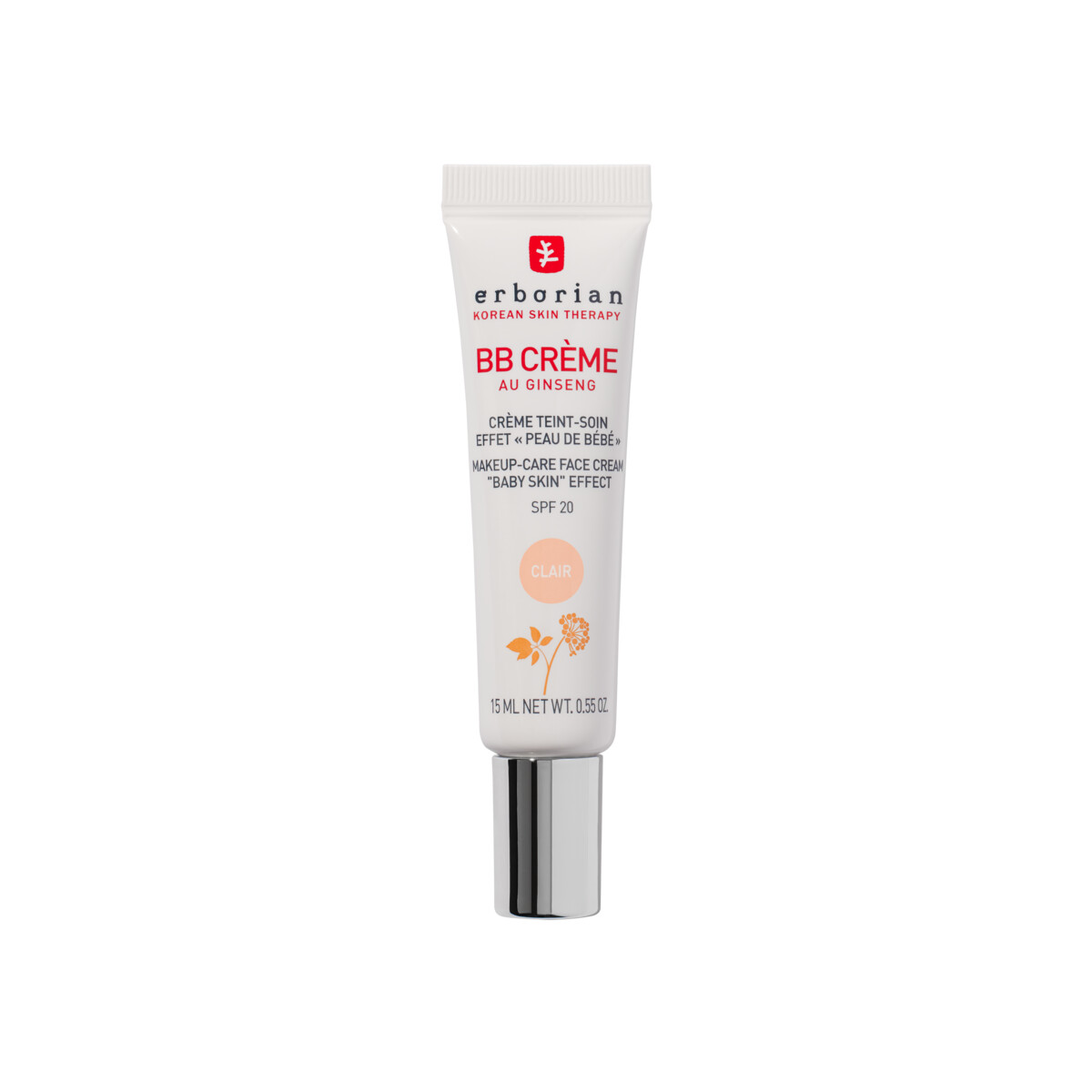 Levně Erborian BB krém SPF 20 (BB Creme Make-up Care Face Cream) 15 ml Dore