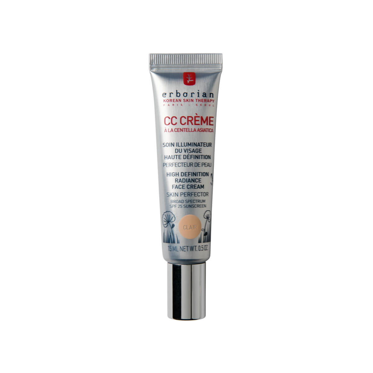 Erborian Bőrvilágosító CC krém (High Definition Radiance Face Cream) 15 ml Clair