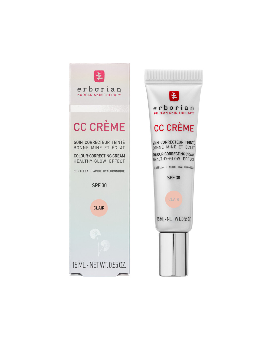Erborian Rozjasňujúci CC krém SPF 30 (High Definition Radiance Face Cream) 15 ml Caramel