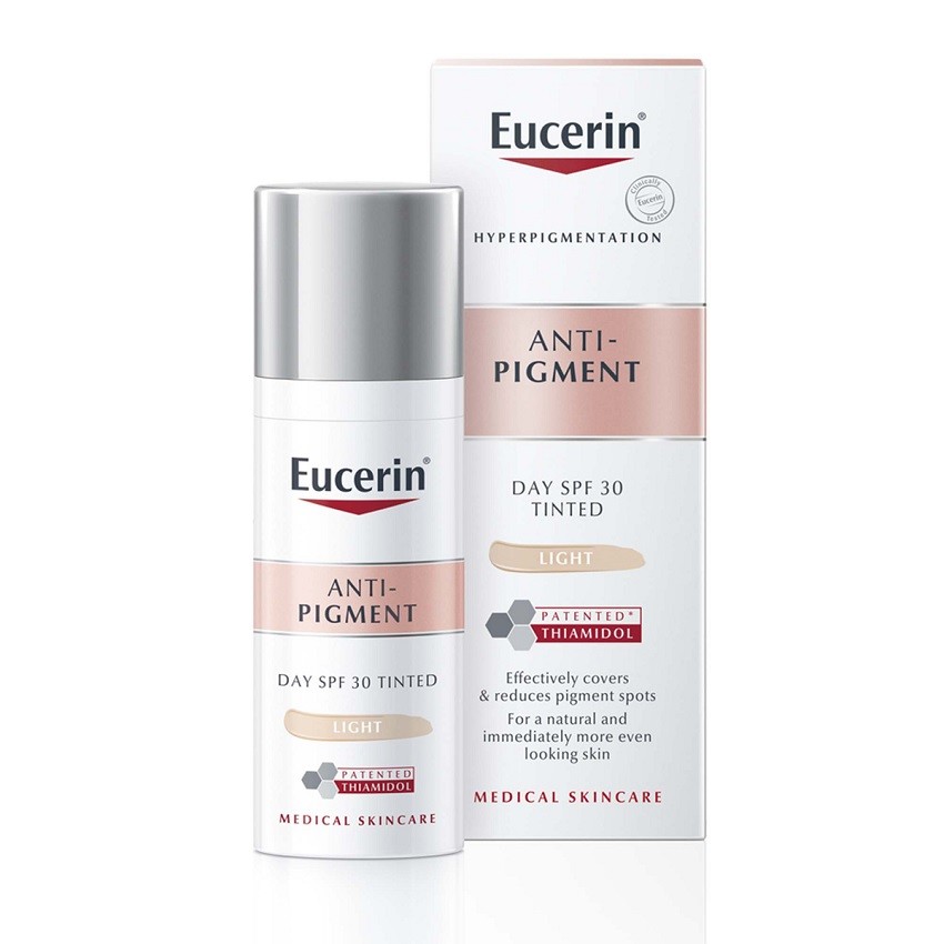 Zobrazit detail výrobku Eucerin Denní tónovaný krém SPF 30 Antipigment (Tinted Cream) 50 ml Medium