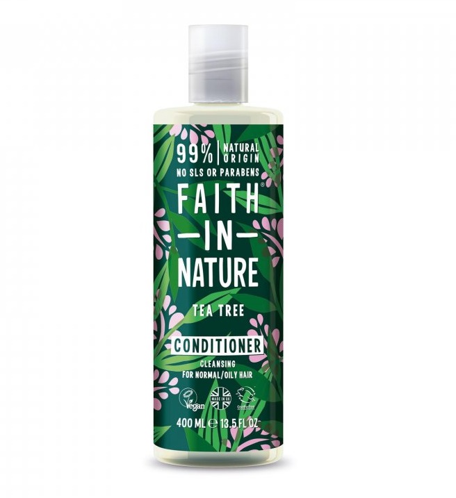 Zobrazit detail výrobku Faith in Nature Čisticí přírodní kondicionér pro normální a mastné vlasy Tea Tree (Cleansing Conditioner) 400 ml
