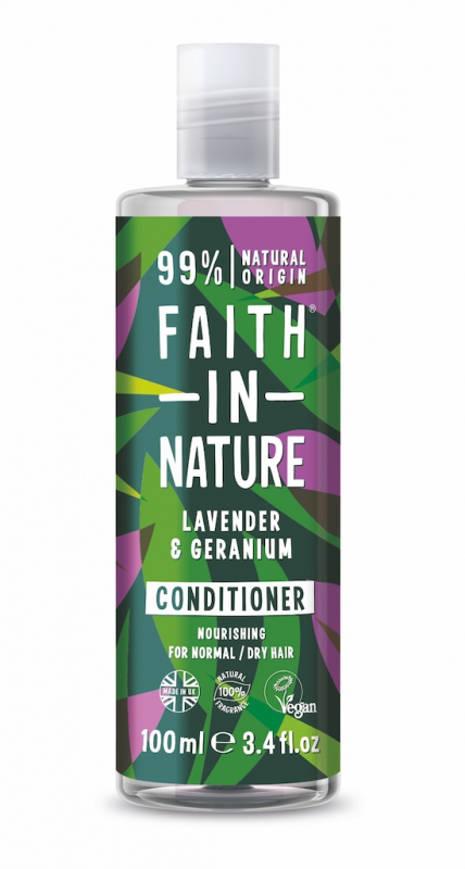 Zobrazit detail výrobku Faith in Nature Vyživující přírodní kondicionér pro normální a suché vlasy Levandule (Nourishing Conditioner) 100 ml