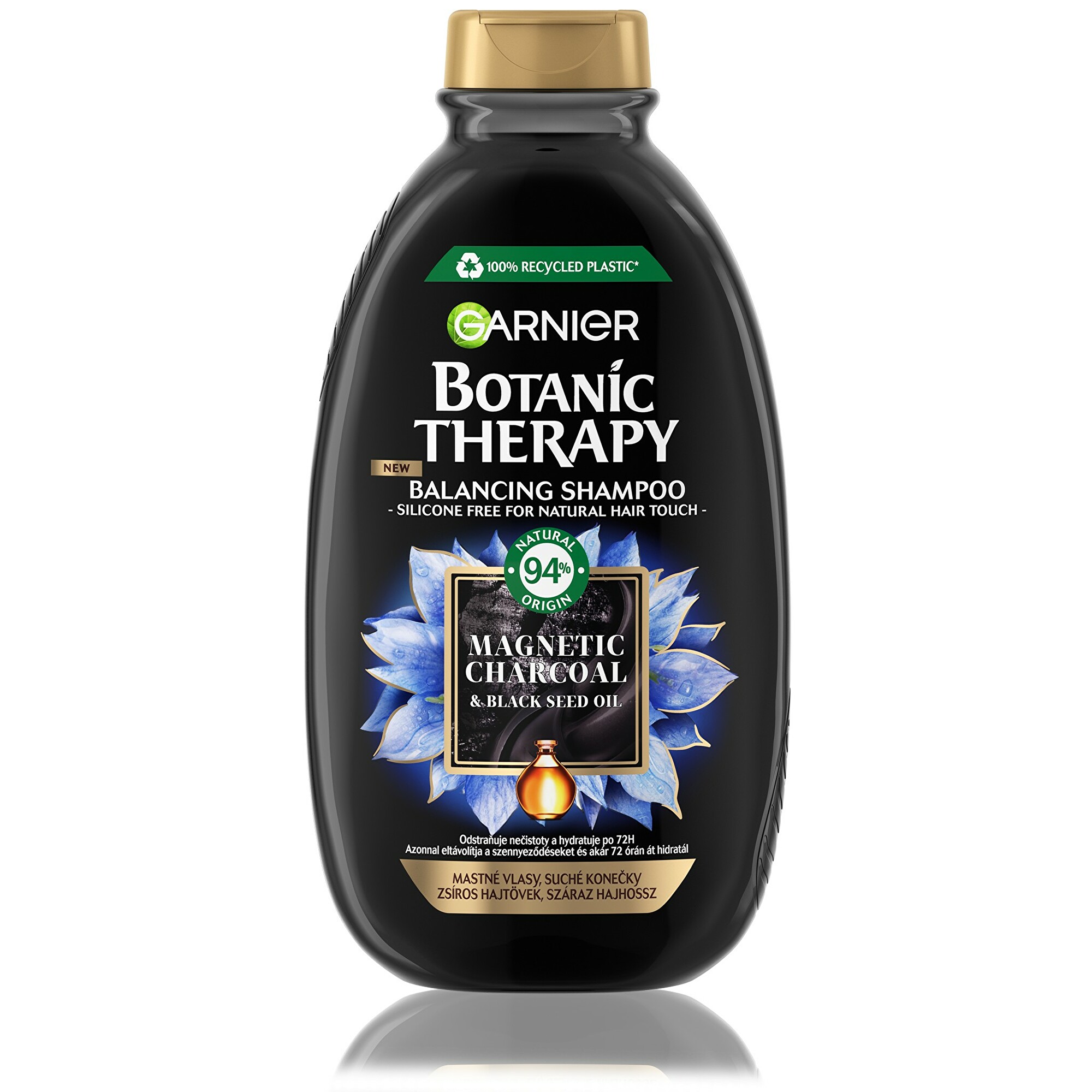 Garnier Očisťující šampon Botanic Therapy Magnetic Charcoal (Balancing Shampoo) 400 ml