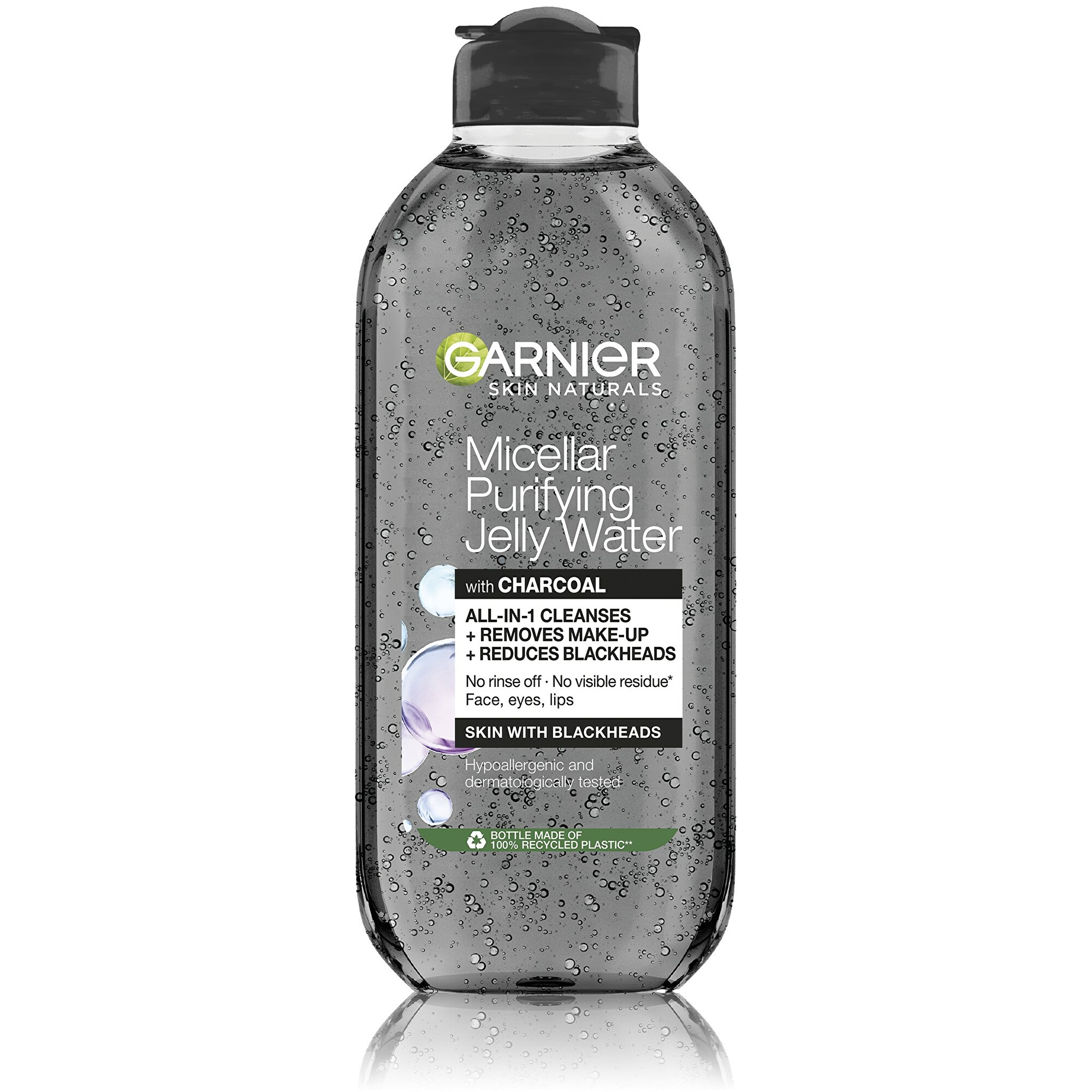 Garnier Micellás víz aktív szénnel Pure Active (Micellar Purifying Jelly Water) 400 ml