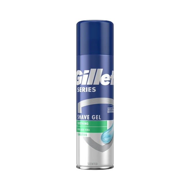 Gillette Gél na holenie na citlivú pleť Gillette Series (Sensitive Skin) 200 ml