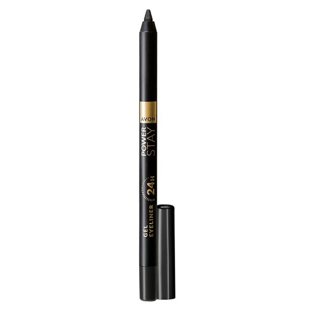 Avon Gélová ceruzka na oči Power Stay (Gél Eyeliner) 1,2 g Steel