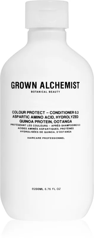 Levně Grown Alchemist Kondicionér pro barvené vlasy Aspartic Amino Acid, Hydrolyzed Quinoa Protein, Ootanga (Colour Protect Conditioner) 200 ml