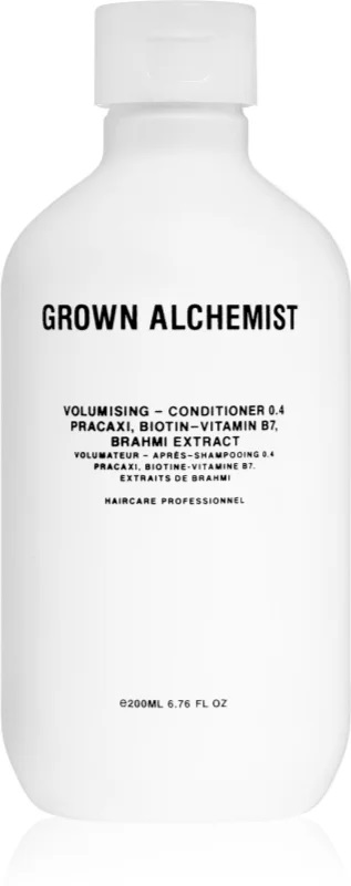 Levně Grown Alchemist Kondicionér pro objem vlasů Pracaxi, Biotin-Vitamin B7, Brahmi Extract (Volumising Conditioner) 200 ml