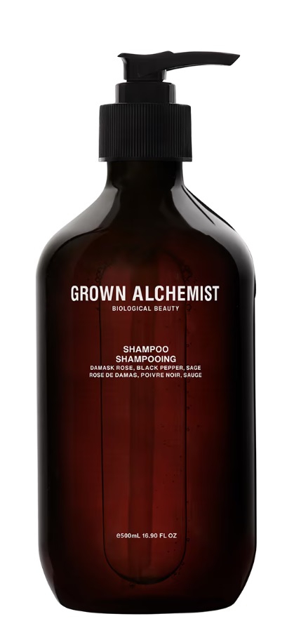 Grown Alchemist Šampón Damask Rose, Black Pepper, Sage (Shampoo) 500 ml