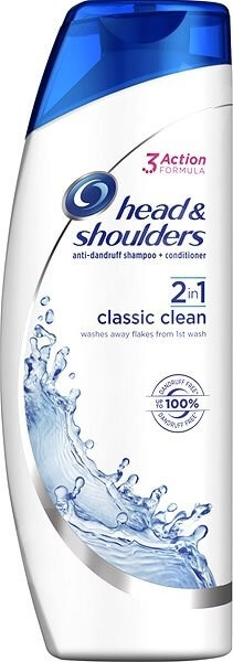 Head and Shoulders Šampon a kondicionér proti lupům 2 v 1 Classic Clean (Anti-Dandruff Shampoo & Conditioner) 225 ml
