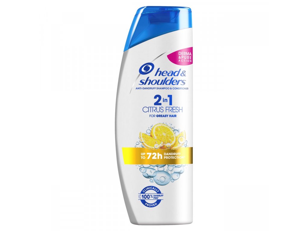 Head and Shoulders Šampon a kondicionér proti lupům 2v1 Citrus Fresh (Anti-Dandruff Shampoo & Conditioner) 360 ml