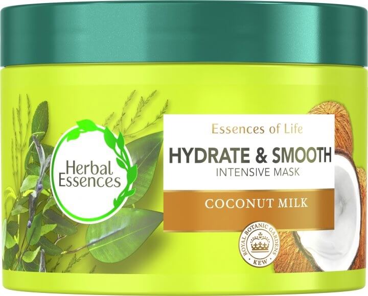 Herbal Essence Hydratační a vyhlazující maska pro suché vlasy Coconut milk (Intenstive Mask) 450 ml