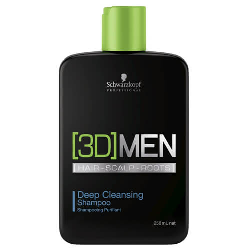 Schwarzkopf Professional Hloubkově čisticí šampon pro muže 3D (Deep Cleansing Shampoo) 250 ml