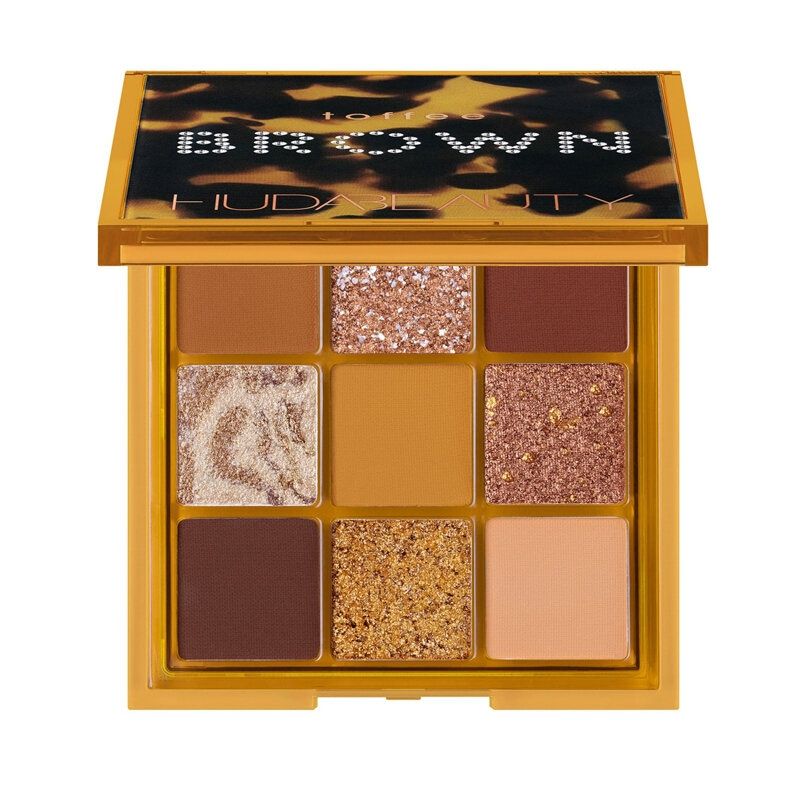 Huda Beauty Paletka očních stínů Brown Obsessions (Eyeshadow Palette) 7,02 g Toffee