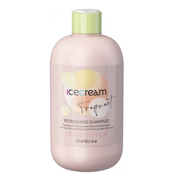 Inebrya Osvěžující šampon s výtažkem z máty Ice Cream Frequent (Refreshing Shampoo) 300 ml