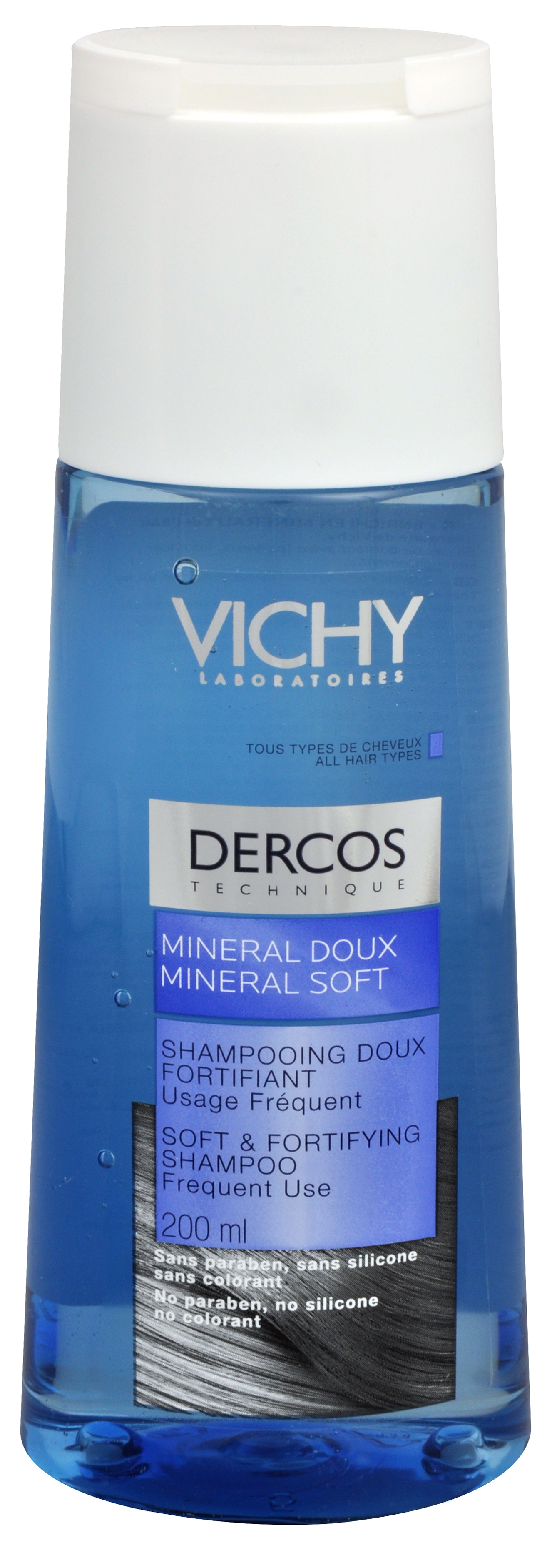 Vichy Jemný a posilující minerální šampon pro časté mytí vlasů Dercos 400 ml