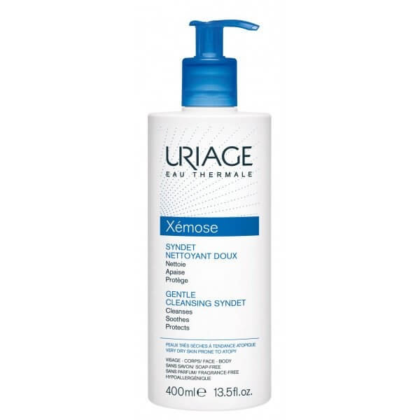 Uriage Jemný čisticí krémový gel pro suchou až atopickou pokožku Xémose (Gentle Cleansing Syndet) 500 ml