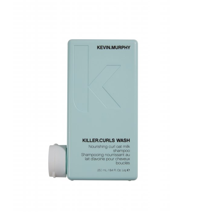 Levně Kevin Murphy Vyživující šampon pro kudrnaté a vlnité vlasy Killer.Curls Wash (Nourishing Curl Oat Milk Shampoo) 250 ml