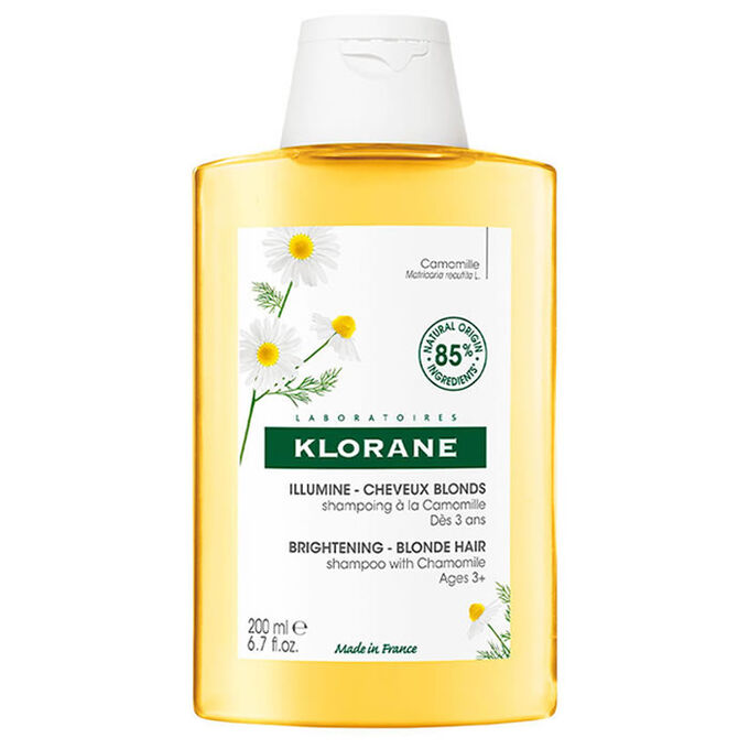 Klorane Šampon pro blond vlasy Heřmánek (Brightening Blond Hair Shampoo) 200 ml