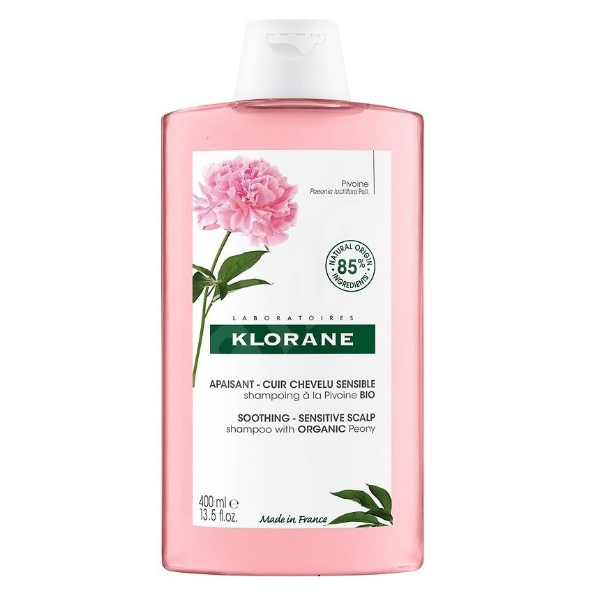 Klorane Zklidňující šampon Bio Pivoňka (Soothing Shampoo) 400 ml