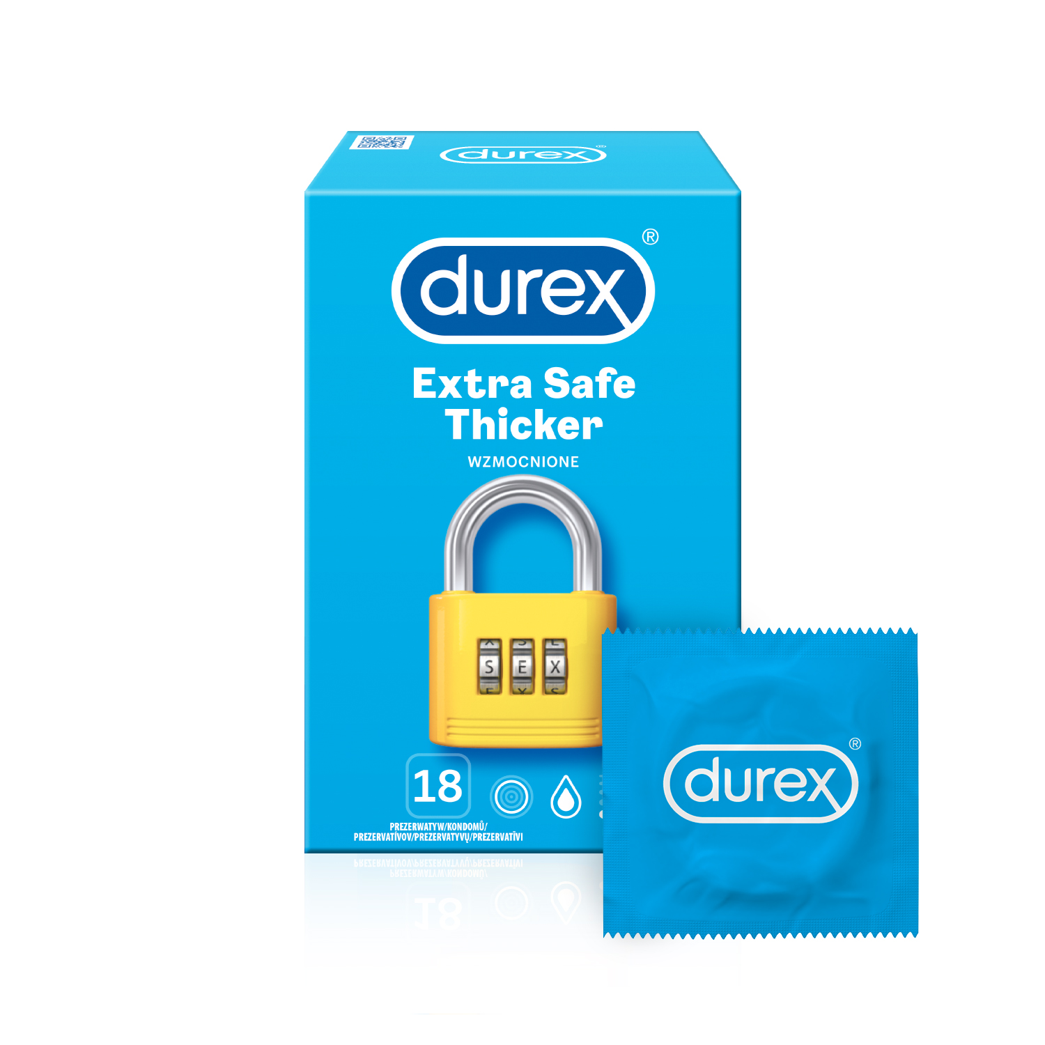 E-shop Durex Kondomy Extra Safe 3 ks