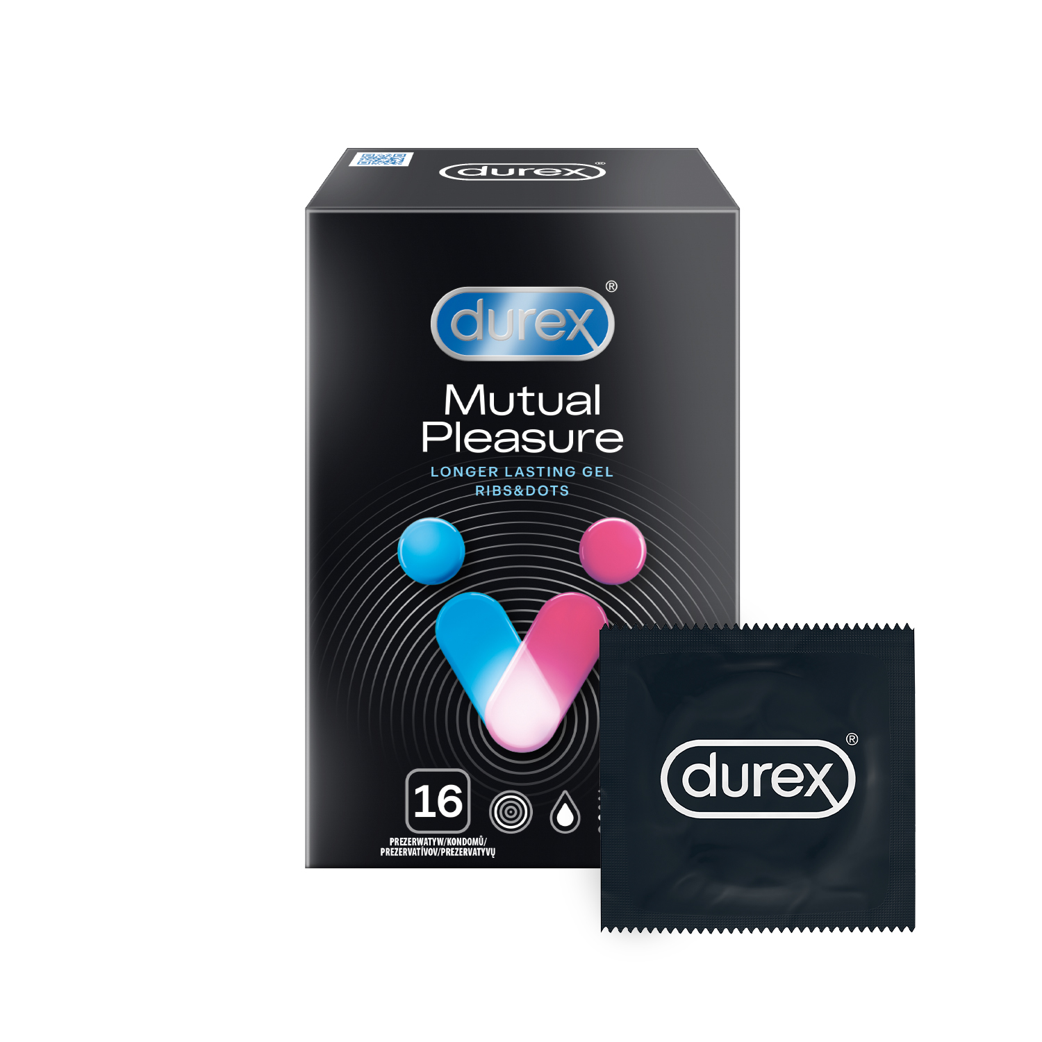 Durex Kondomy Mutual Pleasure 3 ks