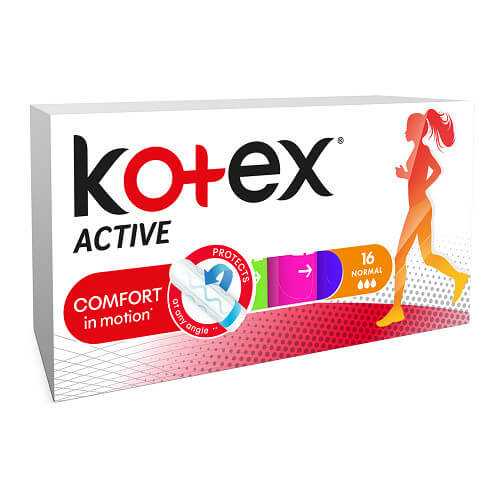 Kotex Tampony Active Normal (Tampons) 16 ks