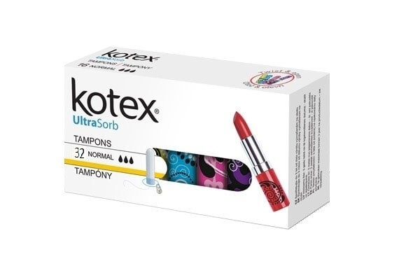 Kotex Kotex Tampóny Ultra Sorb Normal 32 ks