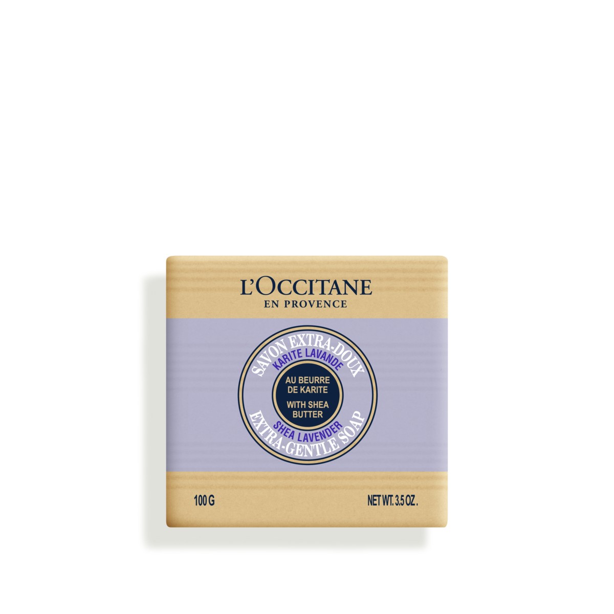 L`Occitane en Provence Mýdlo Bambucké máslo Levandule (Extra Gentle Soap) 100 g