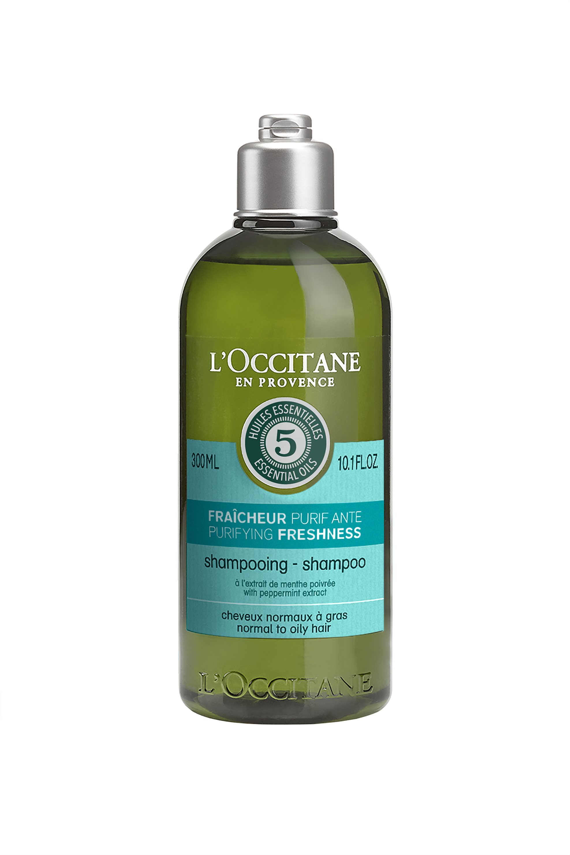 LOccitane En Provence Šampon pro normální až mastné vlasy Purifying Freshness (Shampoo) 300 ml