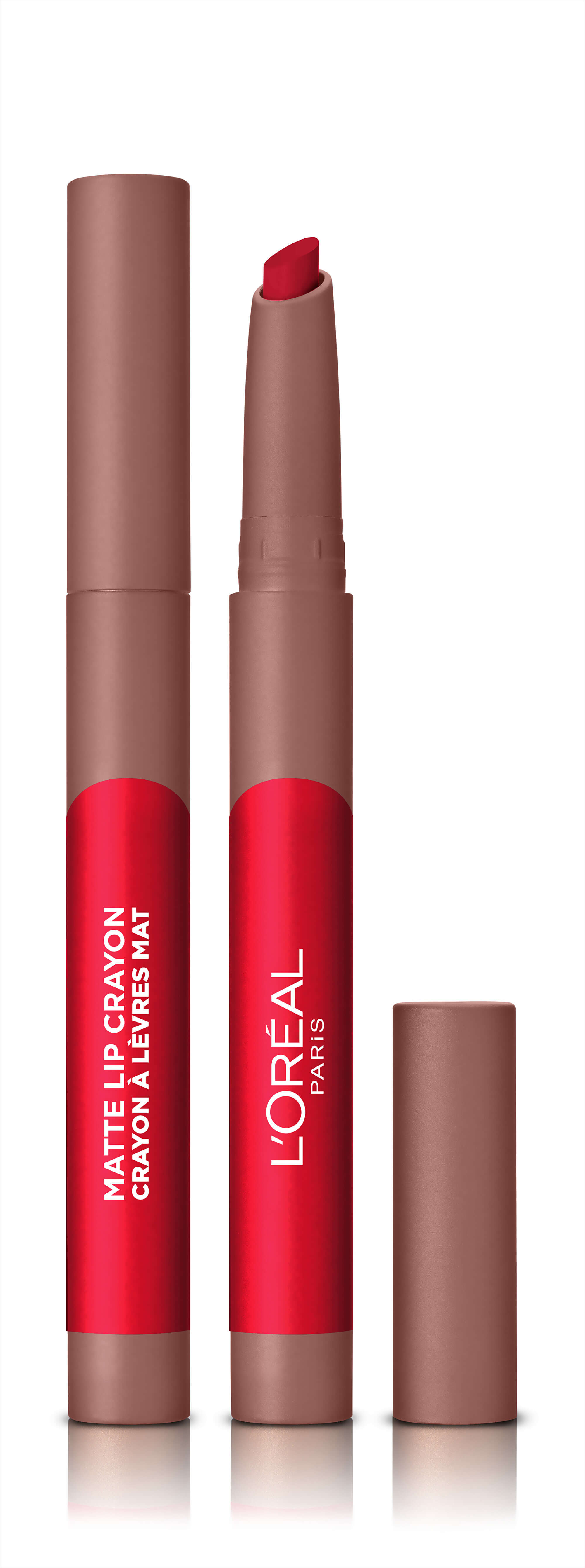 L'Oréal Paris Infaillible Matte Lip Crayon 1,3 g rúž pre ženy 111 Little Chili rúž v ceruzke