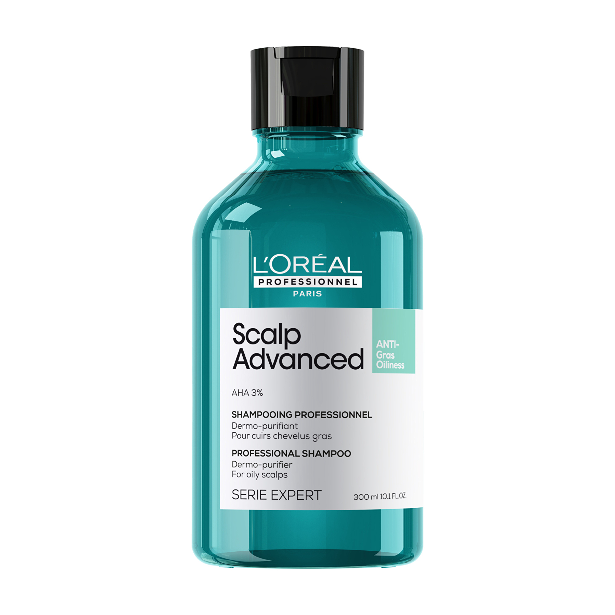 L'Oréal Professionnel Čisticí šampon pro mastnou pokožku hlavy Scalp Advanced (Anti Oiliness Dermo Purifier Shampoo) 300 ml