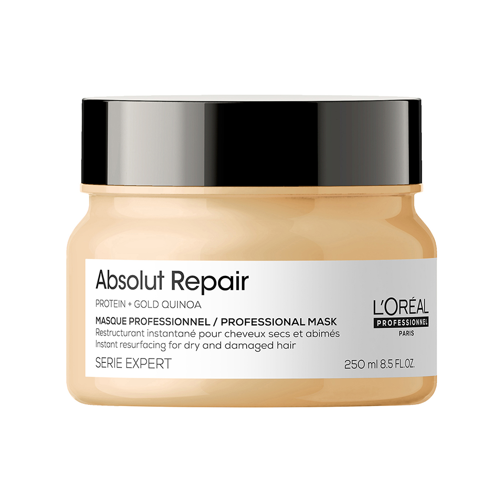 Levně L´Oréal Professionnel Intenzivně regenerační maska pro poškozené vlasy Serie Expert Absolut Repair Gold Quinoa + Protein (Instant Resurfacing Mask) 25