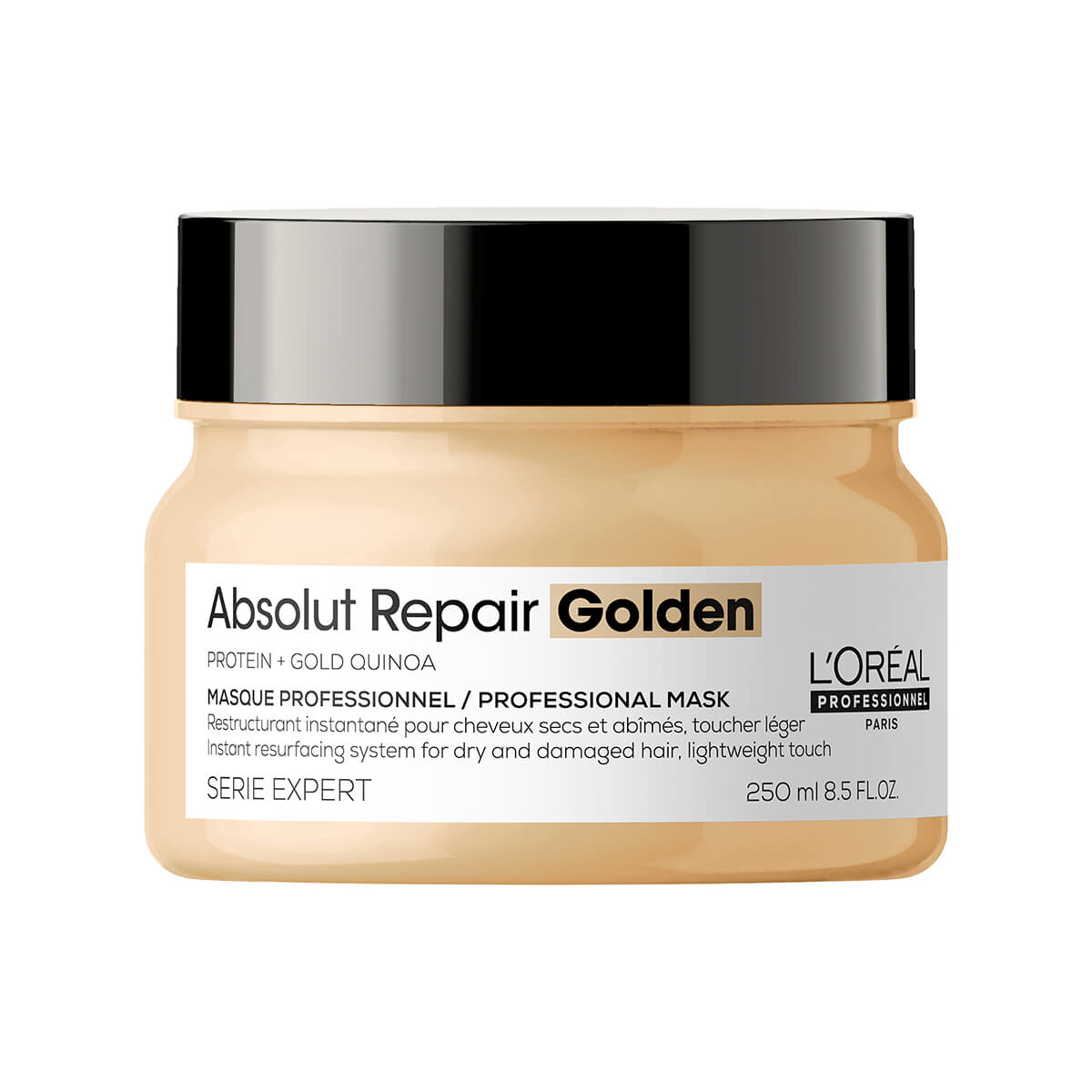 L´Oréal Professionnel Regenerační maska pro poškozené jemné vlasy Serie Expert Absolut Repair Gold Quinoa + Protein (Golden Masque) 250 ml