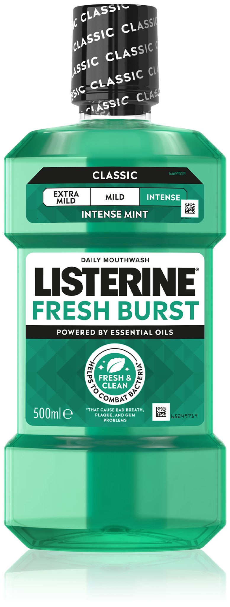 Listerine Ústní voda proti zubnímu povlaku Fresh Burst 250 ml