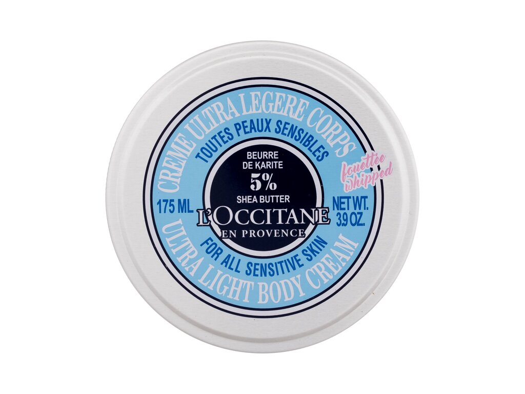 Levně L`Occitane en Provence Lehký tělový krém 5% Shea Butter (Ultra Light Body Cream) 175 ml